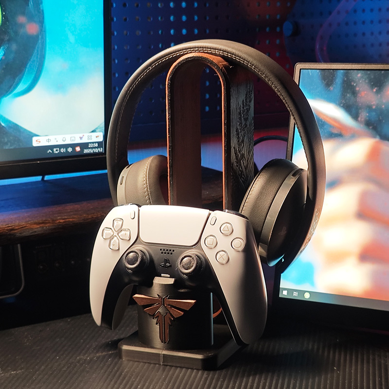Gaming Console In Tv - ハンドルイヤホンスタンドゼルダアニメテーマハンガーPS5ゲームロゴeスポーツデスクトップオーナメントゲームコンソールアクセサリー