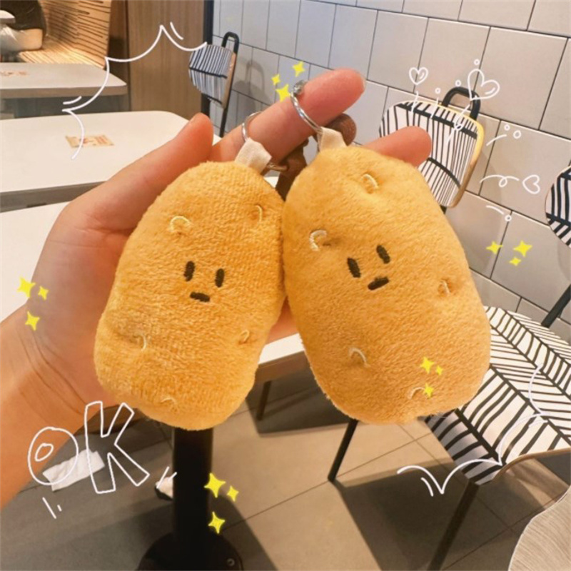 Gaming Console Keychain - 野菜とジャガイモのぬいぐるみペンダント,装飾,ぬいぐるみ,キーホルダー,バックパックとバッグ,誕生日プレゼント