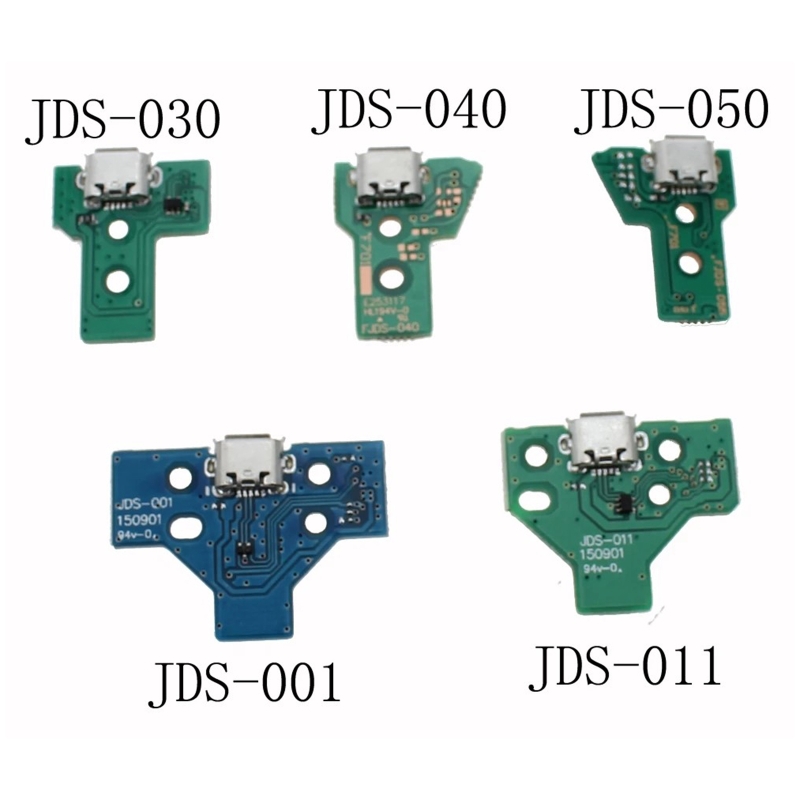 Gaming Console In Tv - PS4,コントローラー,修理部品,アクセサリー用の交換用USB充電ポートJDS-001 JDS-011 JDS-030 JDS-040 JDS-050