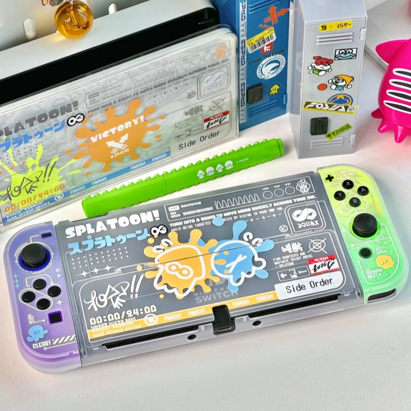 Gaming Console In Tv - Splatoon 3 Switch 2 Gen スプリット薄型保護ケース