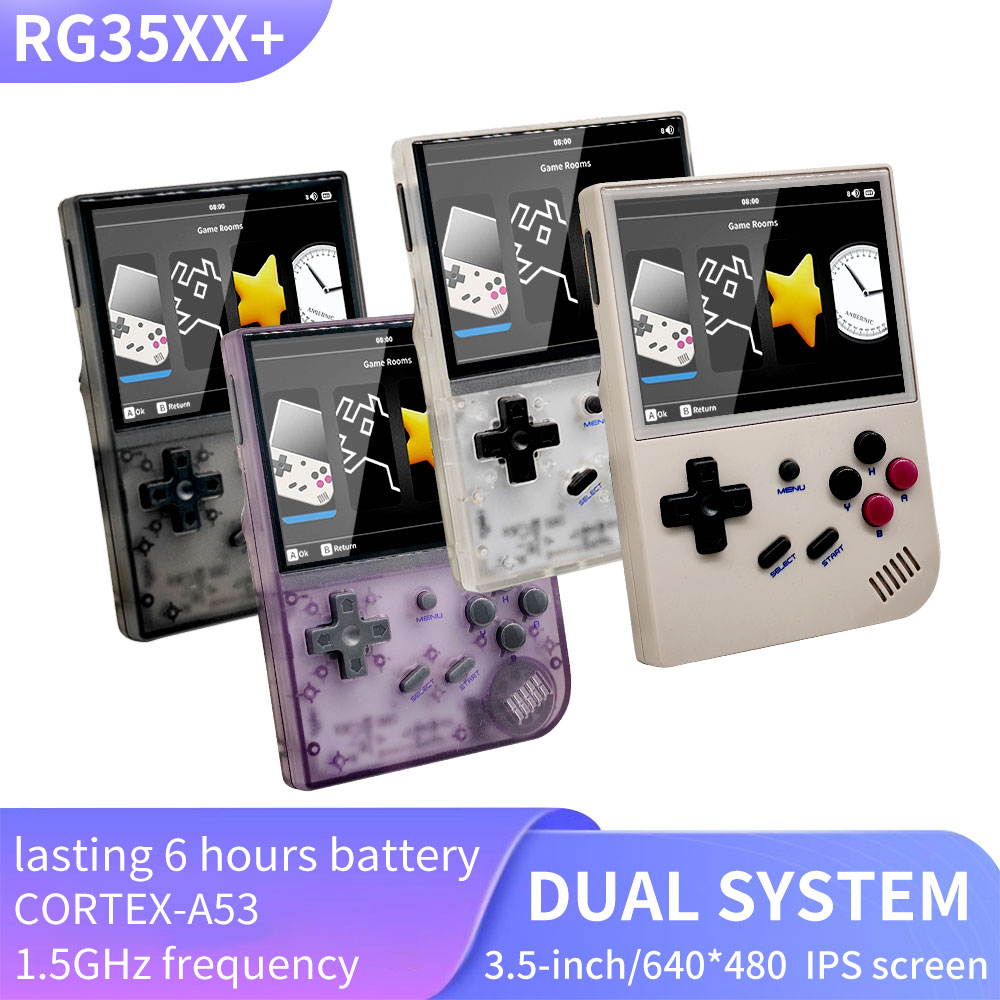 Gaming Console Under 5000 - Anbernic RG35XX + H700 レトロ携帯ゲーム機 3.5インチIPSスクリーン