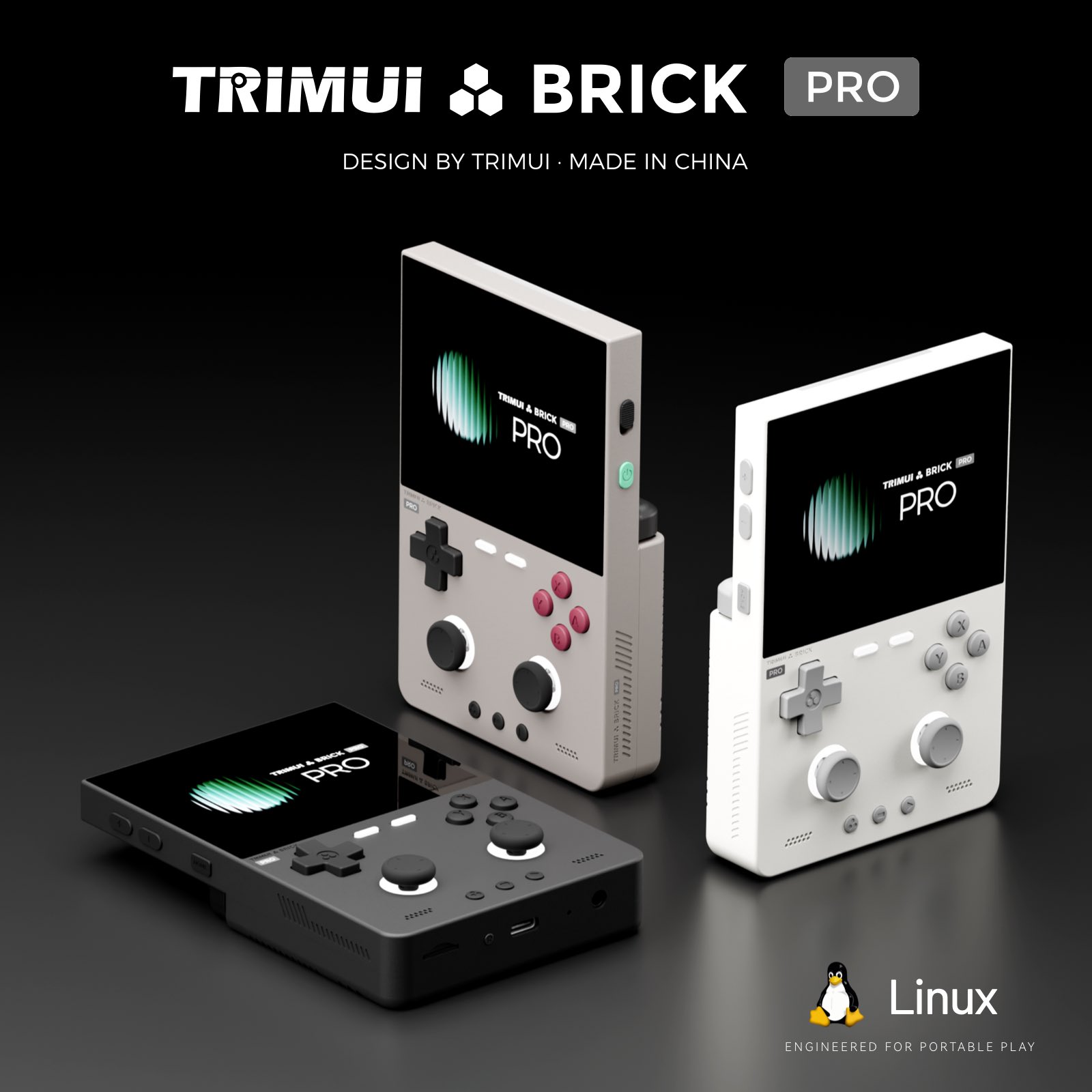 TRIMUI BRICK PRO オープンソースLinuxポ - Gaming Console Under 5000 のレビューと価格