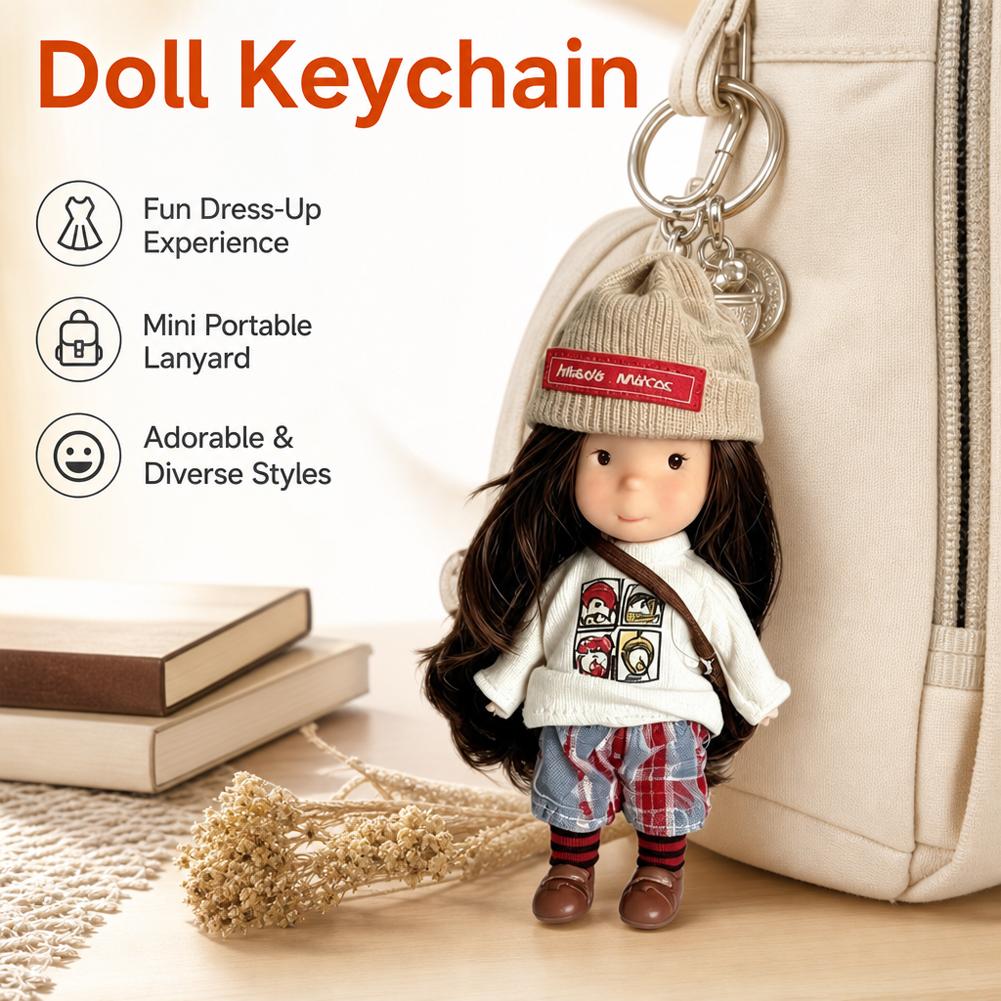 ミニリトルポテト人形ハンガーセット人形スクールバッグキーペン - Gaming Console Keychain のレビューと価格