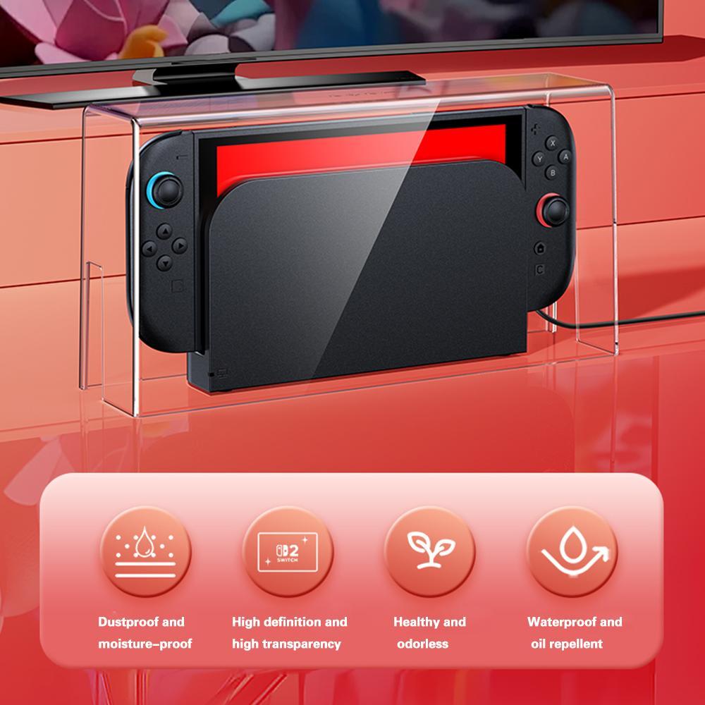 Nintendo Switch 2用HD防塵保護シェル 防湿 - Gaming Console Display Case のレビューと価格