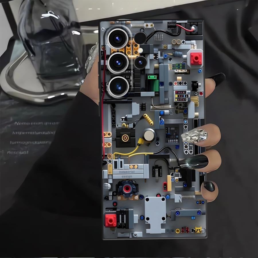 パープルゲーミングコンソールケース Samsung Gala - Gaming Console For Phone のレビューと価格