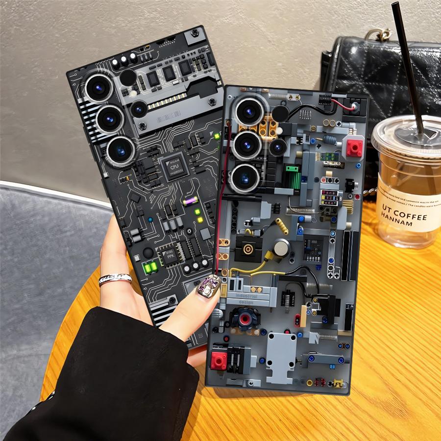 パープルゲーミングコンソールケース Samsung Gala - Gaming Console For Phone のレビューと価格