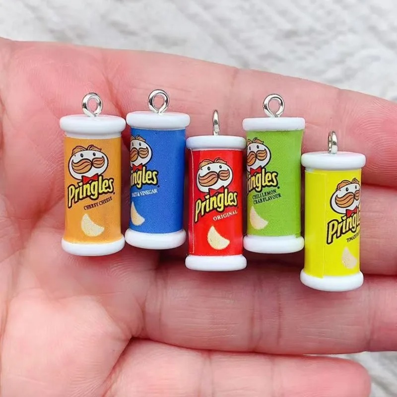10 個シミュレーションの 3D ポテトチップボックスチャー - Gaming Console Keychain のレビューと価格