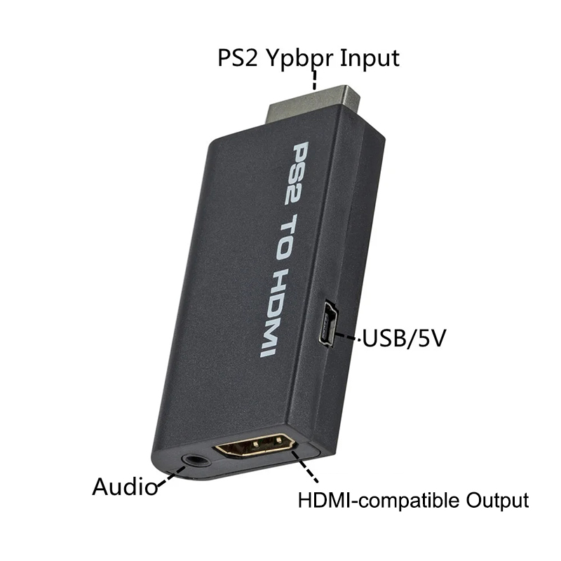 PS2 to HDMI オーディオ ビデオ コンバーター 4 - Gaming Console All のレビューと価格